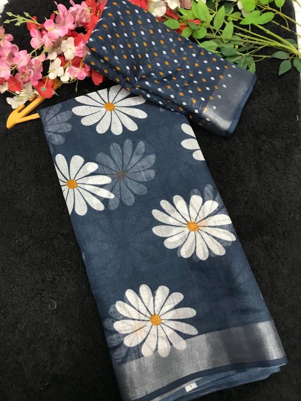 Dazira GC vol 40 catalog wholesale soft linen sarees
