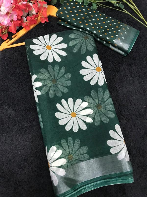Dazira GC vol 40 catalog wholesale soft linen sarees