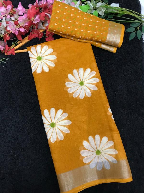 Dazira GC vol 40 catalog wholesale soft linen sarees
