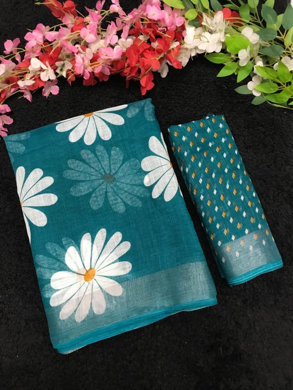 Dazira GC vol 40 catalog wholesale soft linen sarees