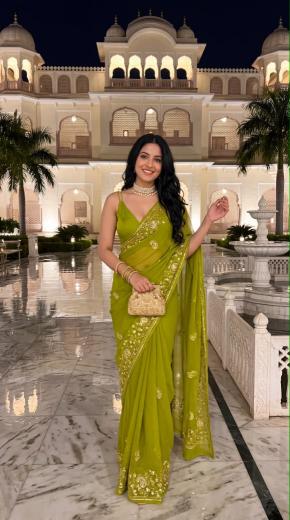 Dazira Georgette vol 33 catalog wholesale saree market in navi mumbai