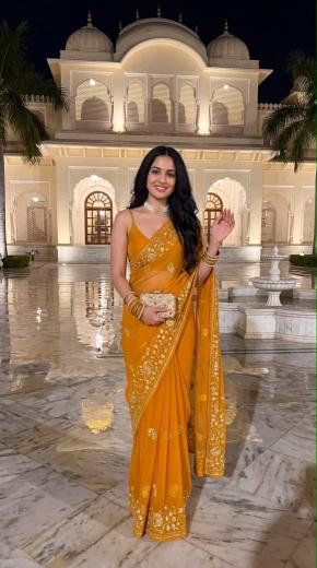 Dazira Georgette vol 33 catalog wholesale saree market in navi mumbai