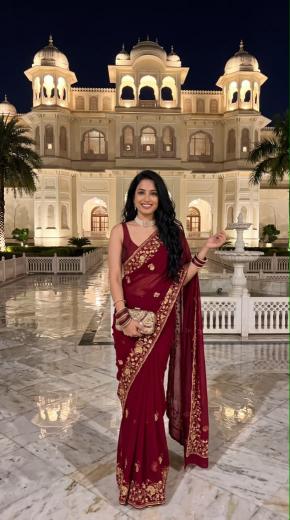 Dazira Georgette vol 33 catalog wholesale saree market in navi mumbai