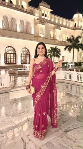 Dazira Georgette vol 33 catalog wholesale saree market in navi mumbai