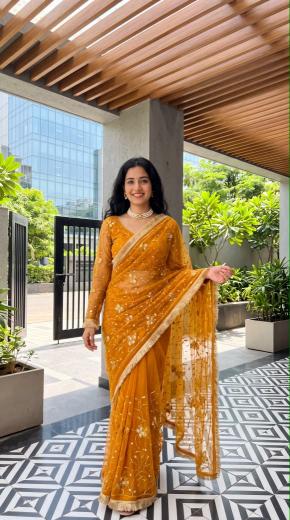 Dazira Georgette vol 34 catalog wholesale saree market in maharashtra