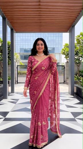 Dazira Georgette vol 34 catalog wholesale saree market in maharashtra