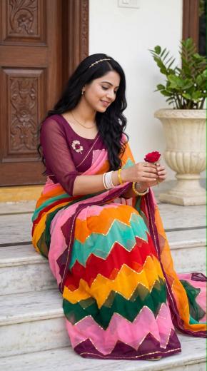 Dazira Georgette vol 38 catalog guntur saree wholesale market