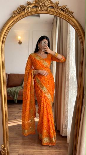 Dazira Georgette vol 41 catalog surat wholesale saree shop