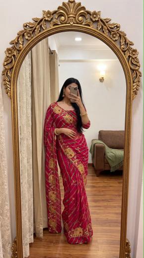 Dazira Georgette vol 41 catalog surat wholesale saree shop