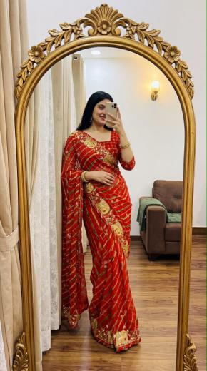Dazira Georgette vol 41 catalog surat wholesale saree shop