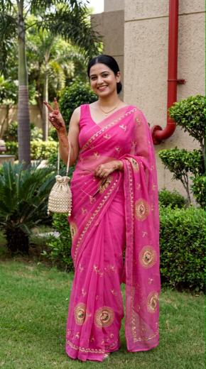Dazira Georgette vol 43 catalog georgette saree with satin border wholesale