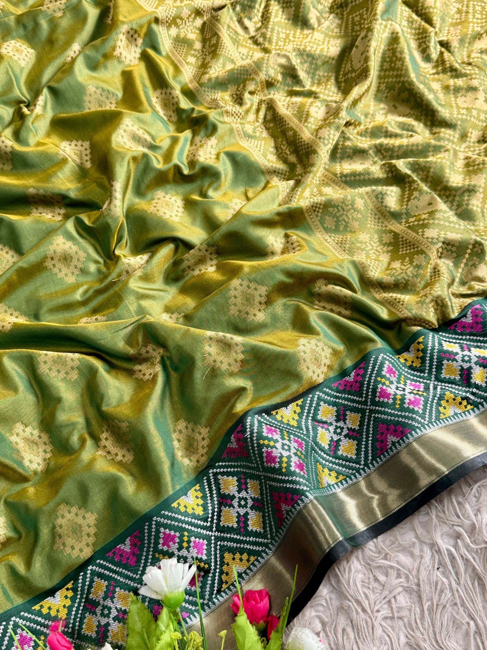 Dazira ikkat patola silk vol 1 catalog wholesale saree mumbai