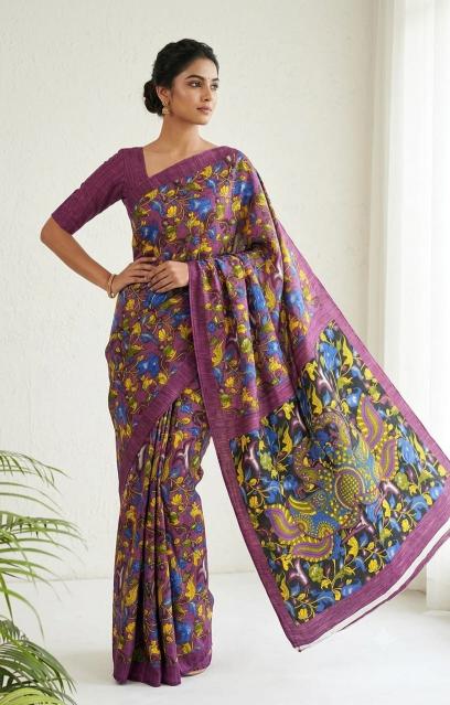 Dazira Kalamkari vol 4 0.2 catalog wholesale saree market kolkata