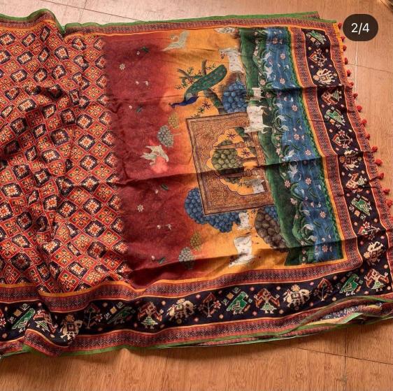 Dazira Linen Digital Print vol 18 catalog wholesale saree market surat