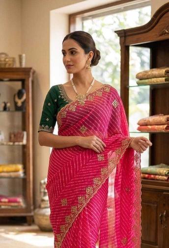 Dazira Mothraa catalog lehariya sarees wholesale