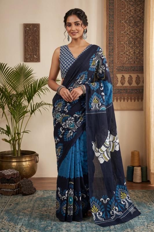 Dazira Mulmul Cotton vol 6 catalog wholesale cotton sarees market in mumbai