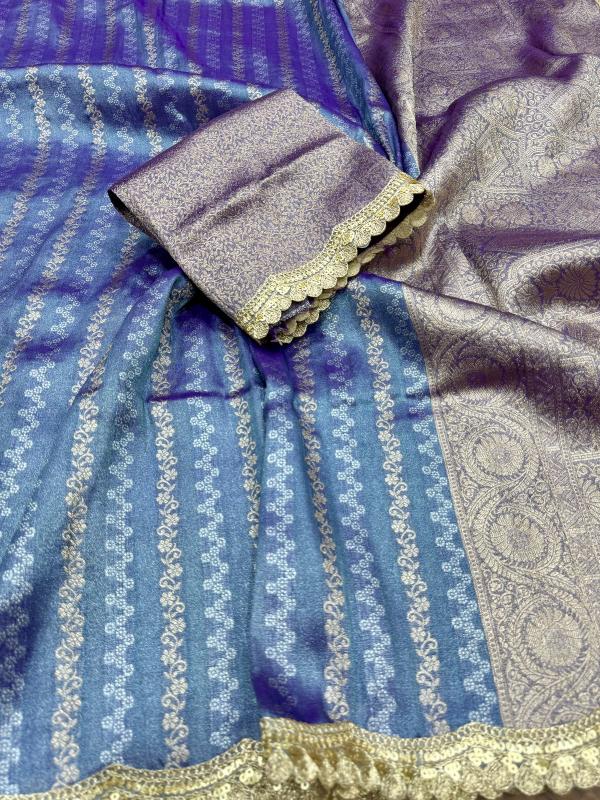Dazira Pure Banarasi Multi Tissue Silk vol 2 catalog banarasi silk saree wholesale market