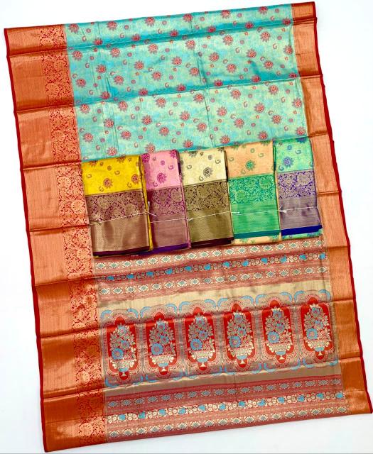 Dazira Pushpa vol 3 catalog wholesale kanjivaram sarees