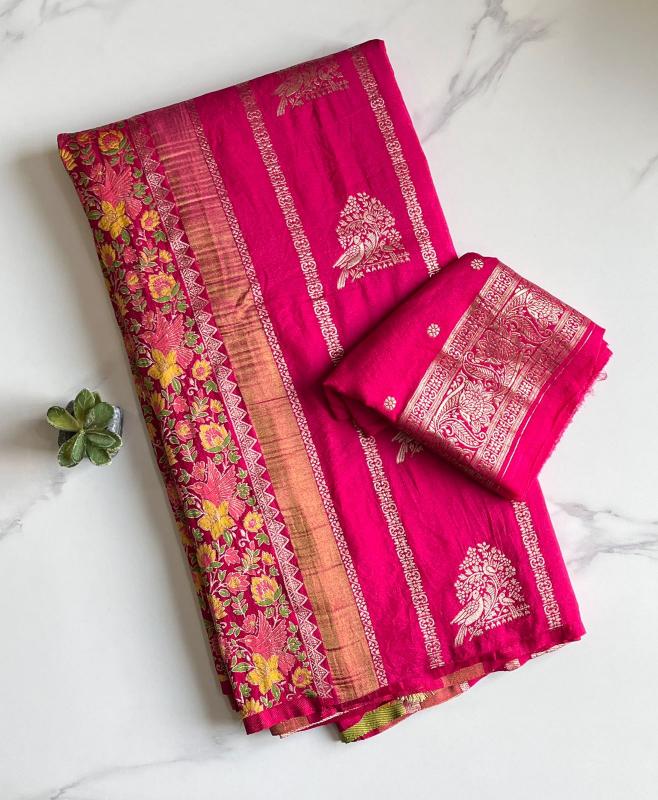Dazira Rich Crepe Khadi vol 7 catalog wholesale saree market in indore