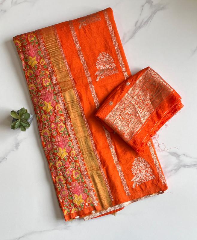 Dazira Rich Crepe Khadi vol 7 catalog wholesale saree market in indore