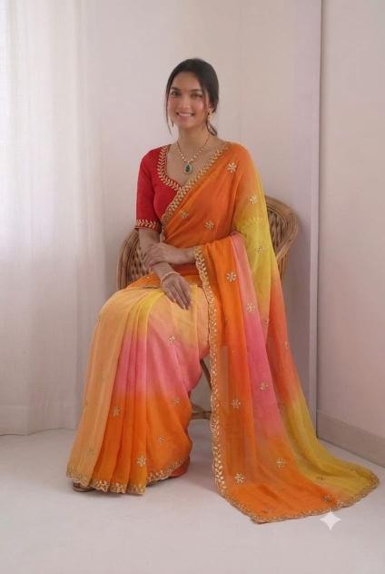 Dazira Shivali catalog wholesale Laheriya sarees online for resellers