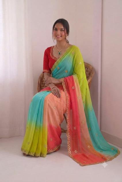 Dazira Shivali catalog wholesale Laheriya sarees online for resellers