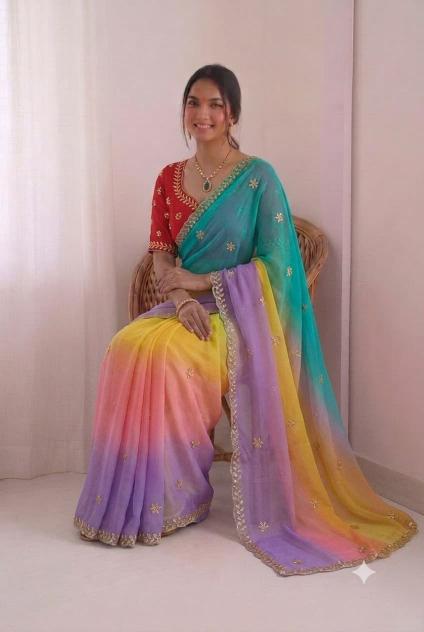 Dazira Shivali catalog wholesale Laheriya sarees online for resellers