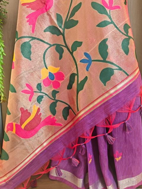 Dazira Soft Pure Linen Silk vol 1 catalog wholesale saree market in jaipur