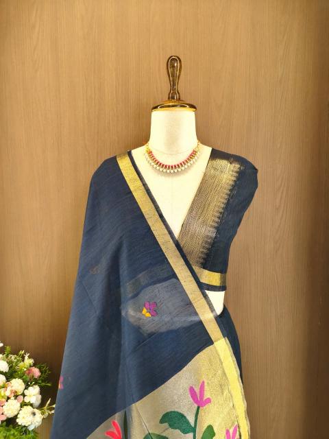 Dazira Soft Pure Linen Silk vol 1 catalog wholesale saree market in jaipur