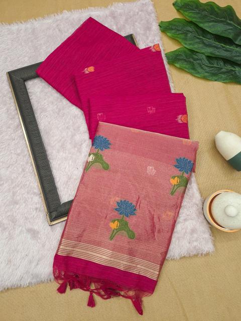 Dazira Soft Pure Linen Silk vol 2 catalog linen sarees wholesale