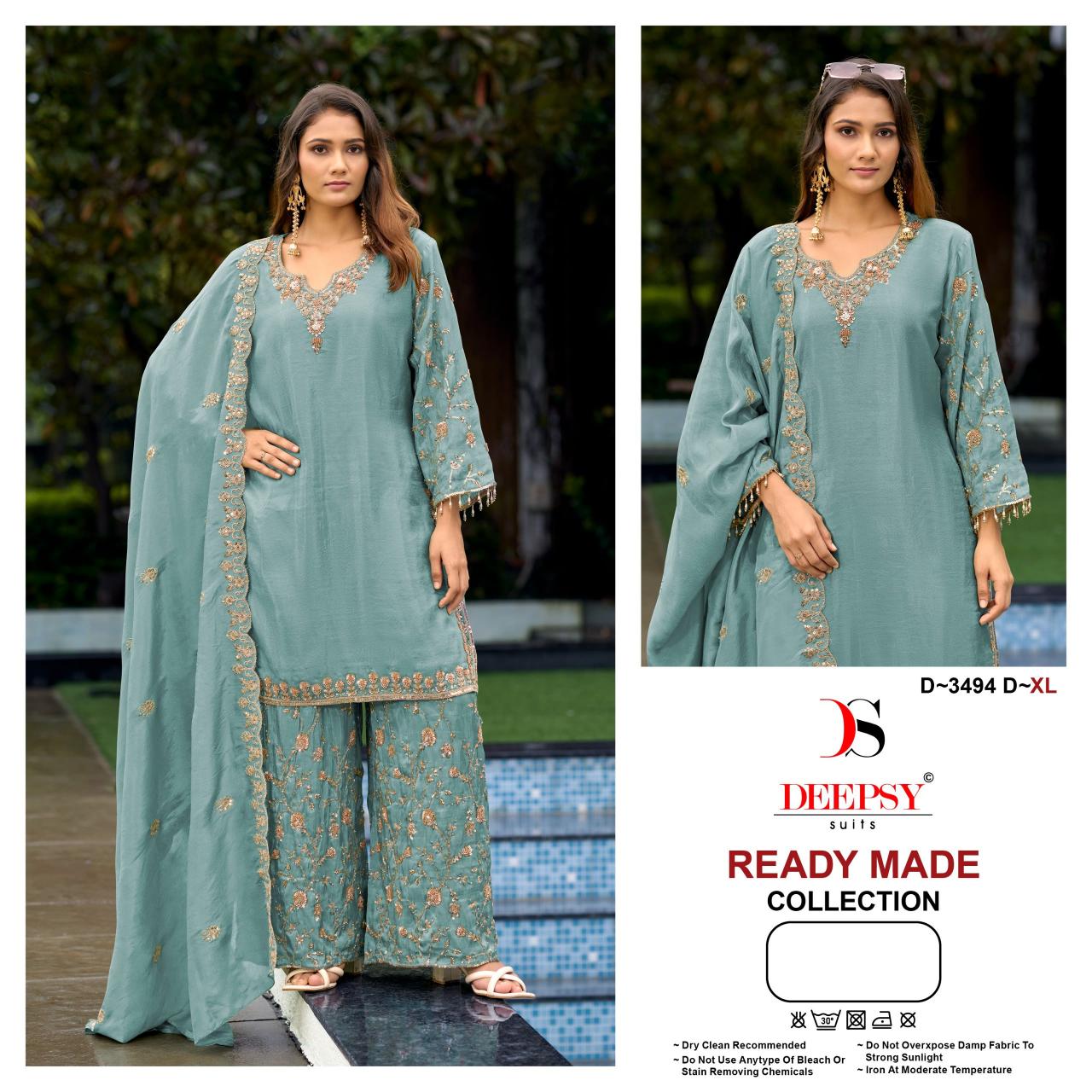 Deepsy 3494 catalog pakistani suit wholesaler