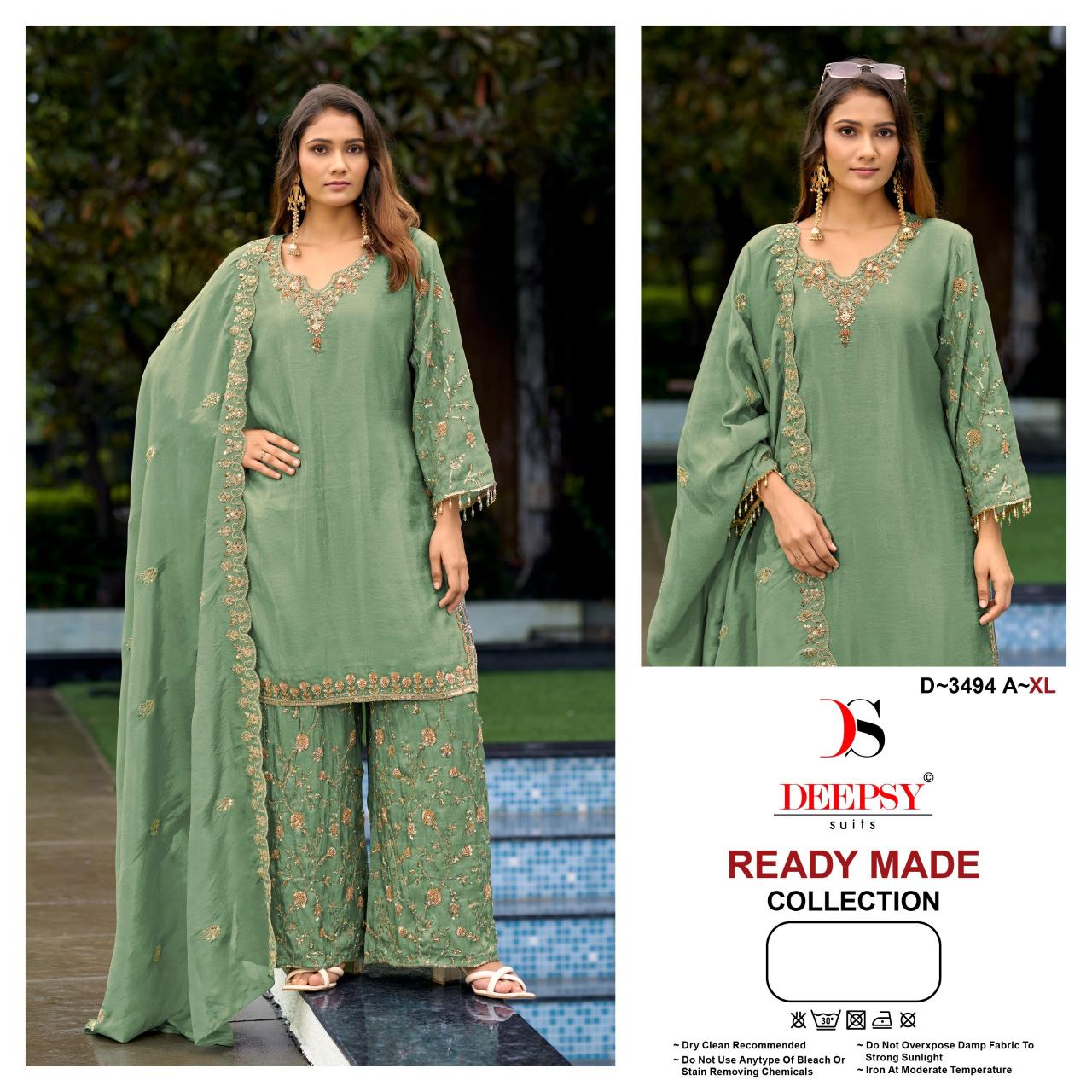 Deepsy 3494 catalog pakistani suit wholesaler