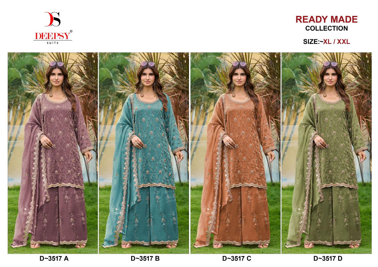 Deepsy 3517 catalog pakistani suits wholesalers in hyderabad