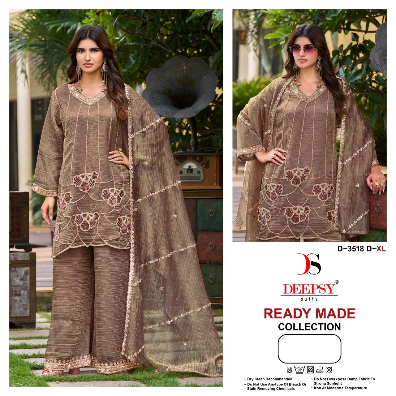 Deepsy 3518 catalog pakistani stitched suits wholesale
