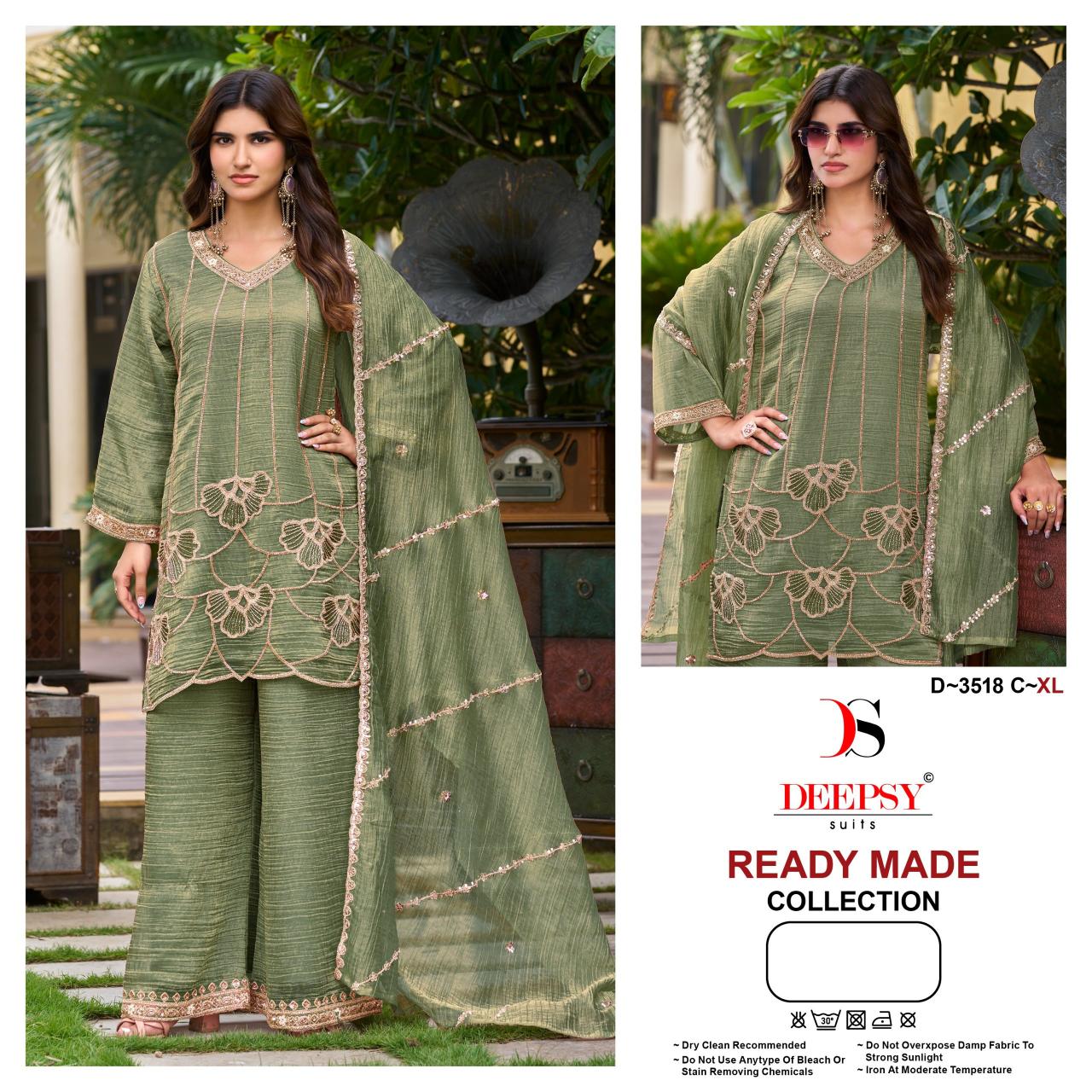 Deepsy 3518 catalog pakistani stitched suits wholesale