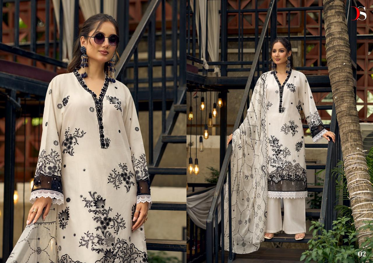 Deepsy Elaf Exclusive catalog cotton dupatta wholesale pakistani suits buy online