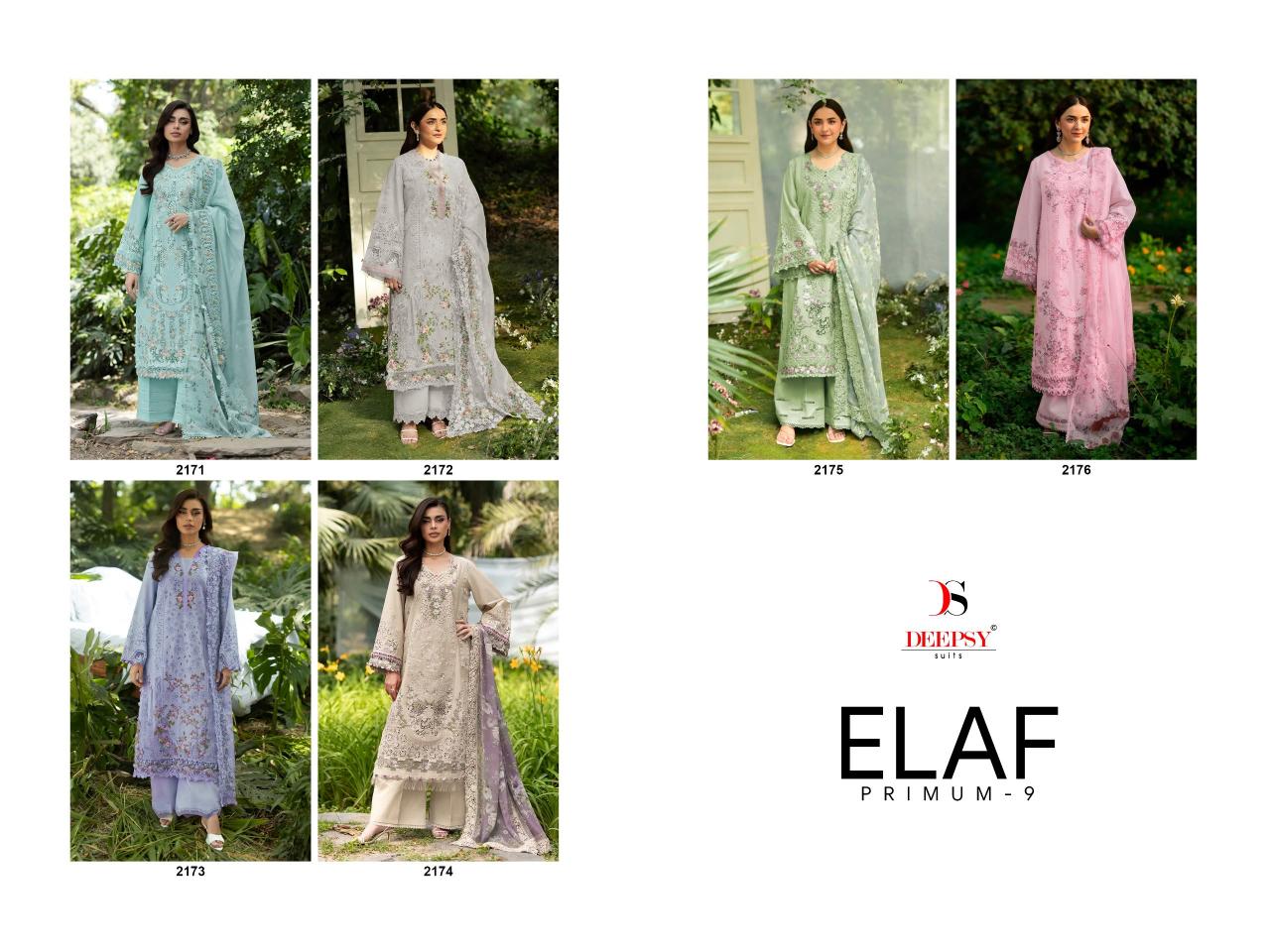 Deepsy Elaf Premium vol 9 catalog pakistani suits online wholesale