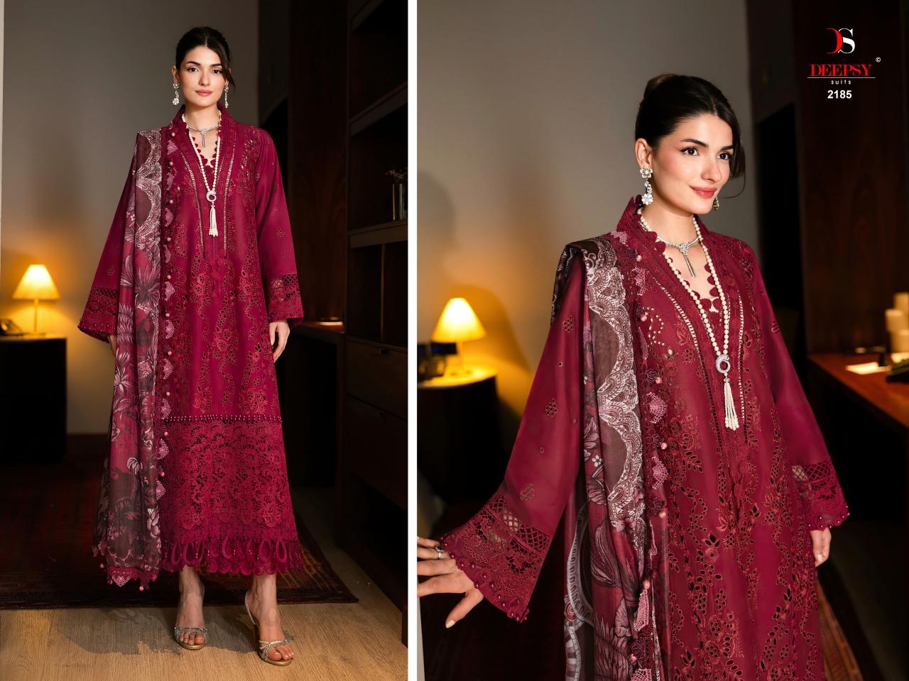 Deepsy Jade Couture catalog Chiffon Dupatta wholesale pakistani suits in delhi