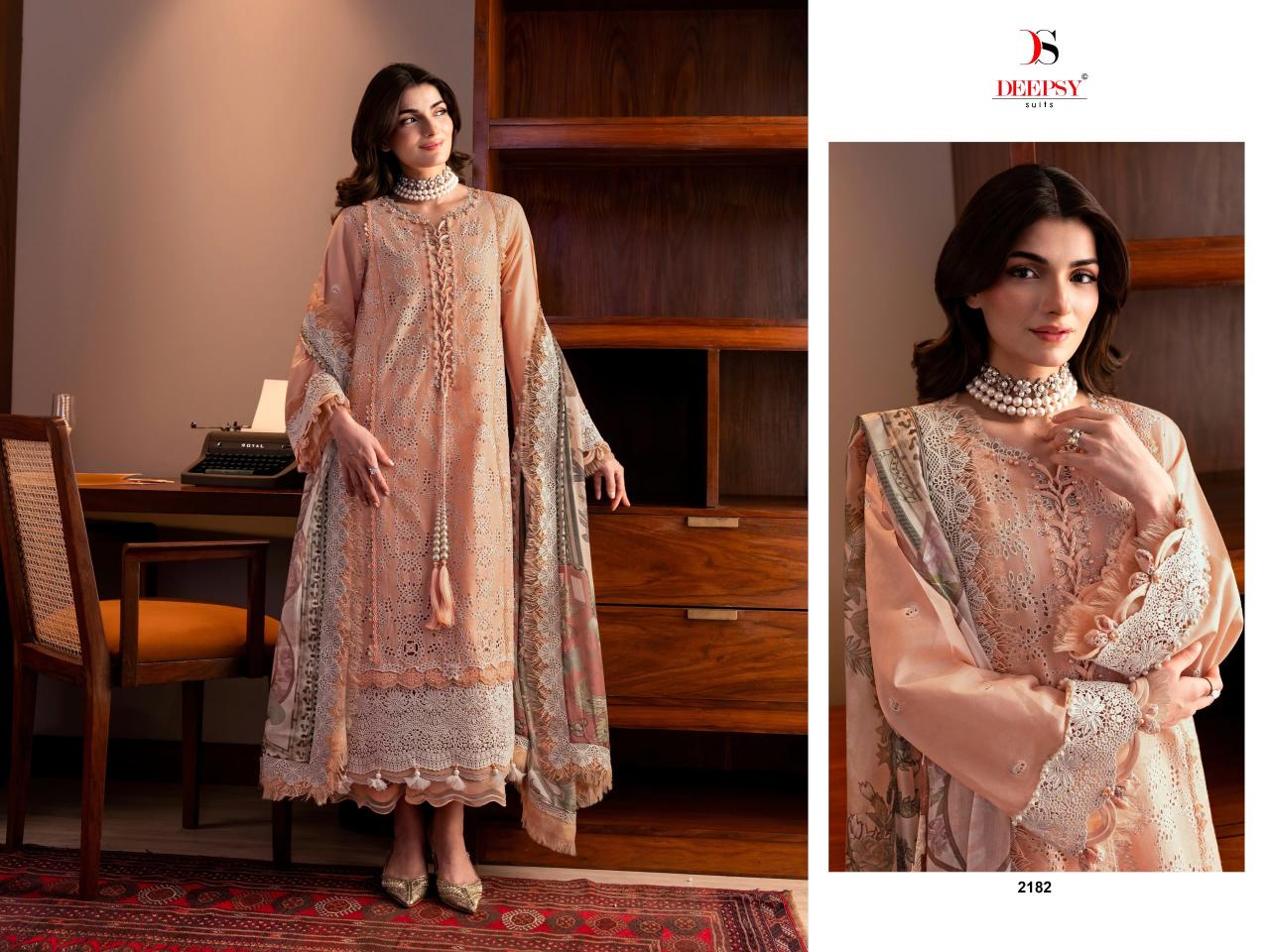 Deepsy Jade Couture catalog Cotton Dupatta wholesale pakistani suits online