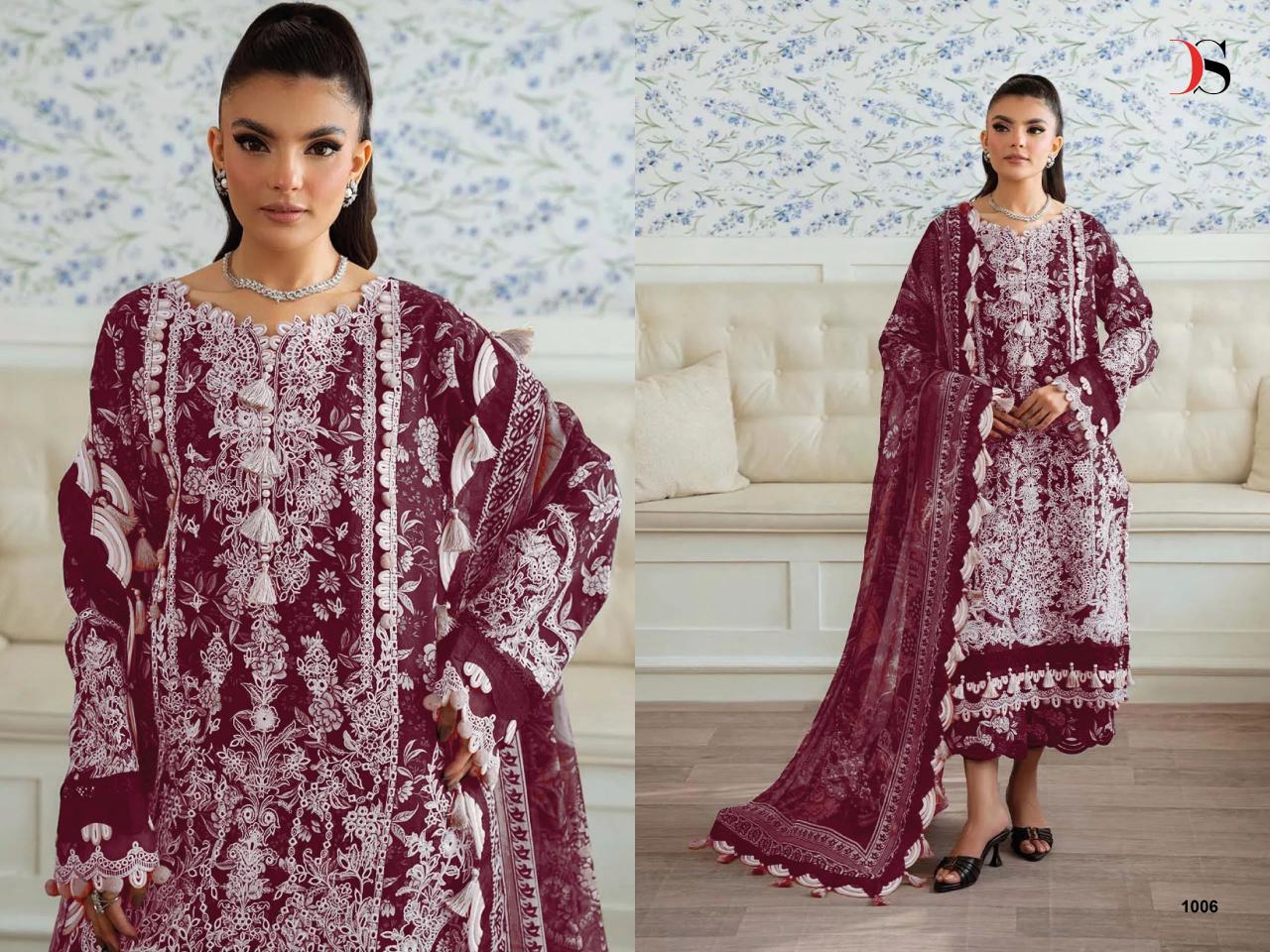 Deepsy Jade Premium vol 5 catalog Chiffon Duppatta online pakistani suits wholesale