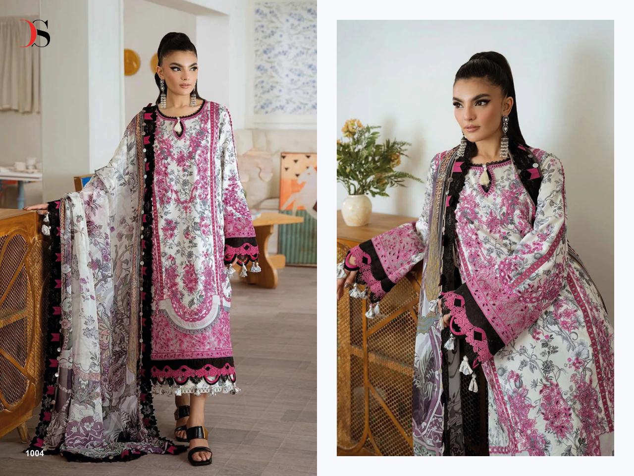 Deepsy Jade Premium vol 5 catalog Cotton Duppatta pakistani suits wholesalers in chandni chowk