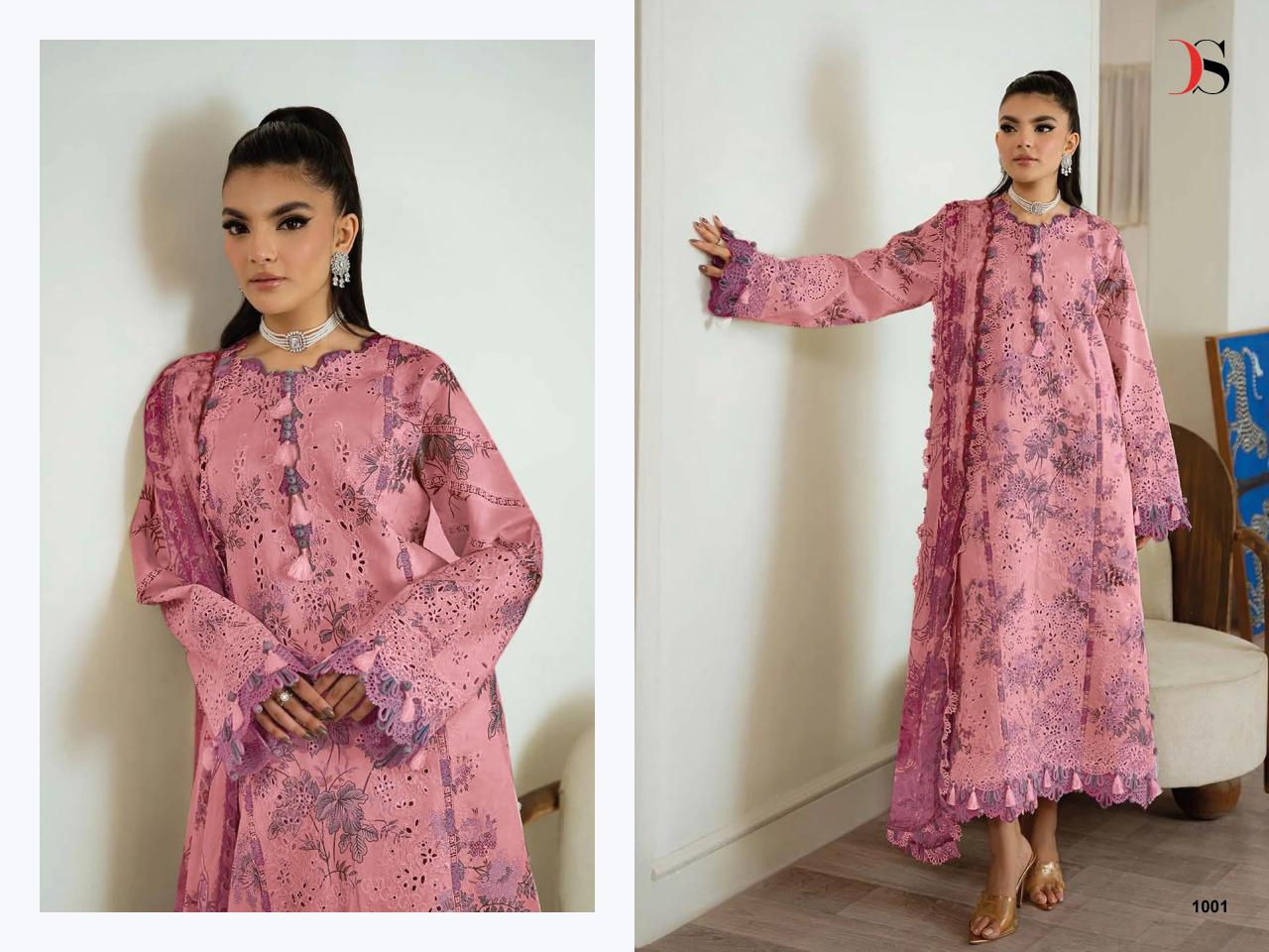 Deepsy Jade Premium vol 5 catalog Cotton Duppatta pakistani suits wholesalers in chandni chowk