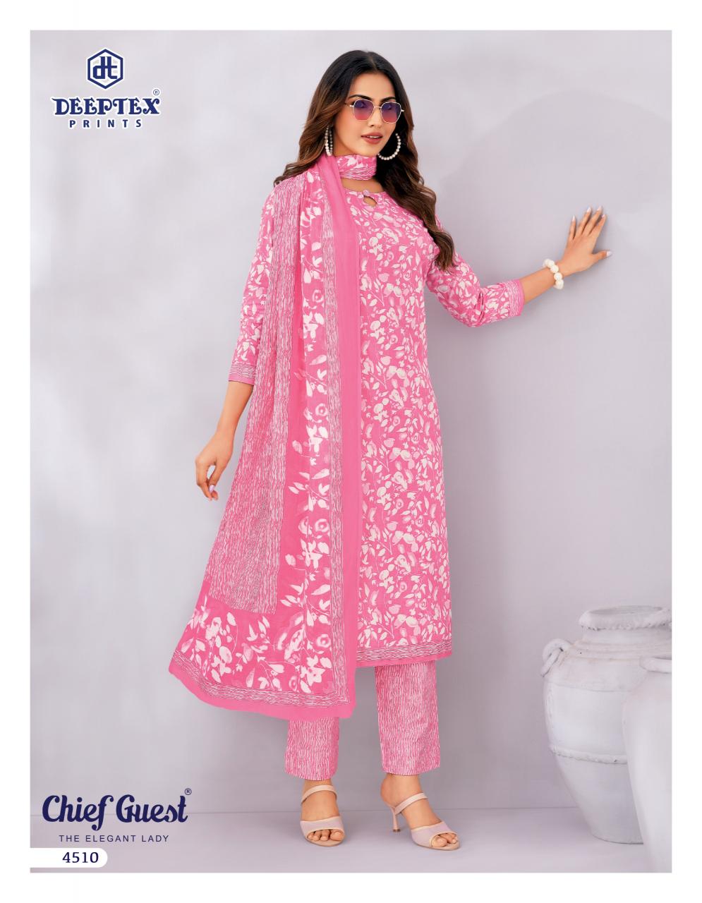 Deeptex Chief Guest Vol 45 – Dress Material Wholesale Catalog