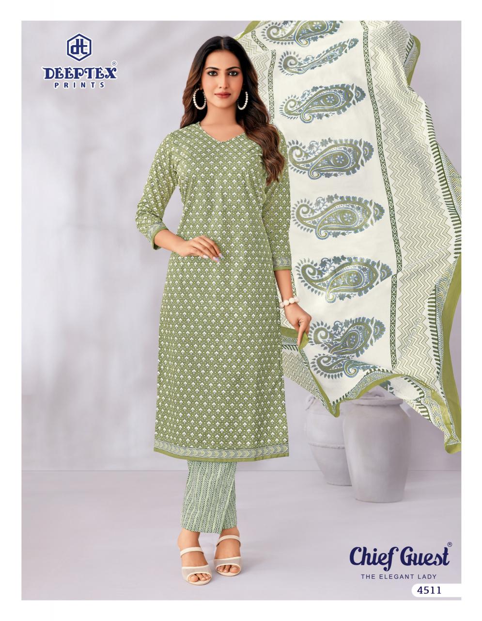 Deeptex Chief Guest Vol 45 – Dress Material Wholesale Catalog