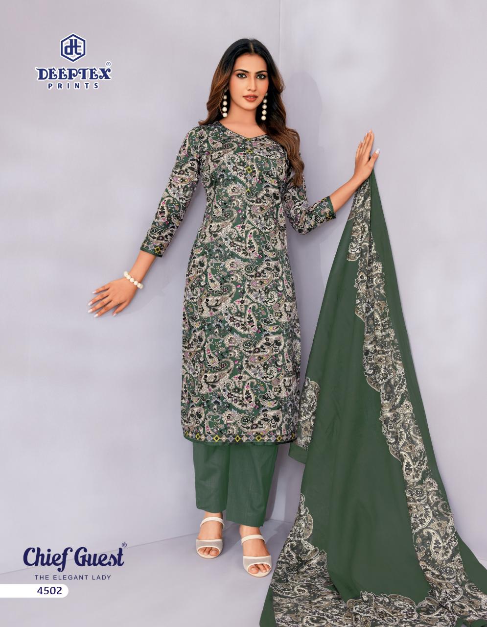Deeptex Chief Guest Vol 45 – Dress Material Wholesale Catalog