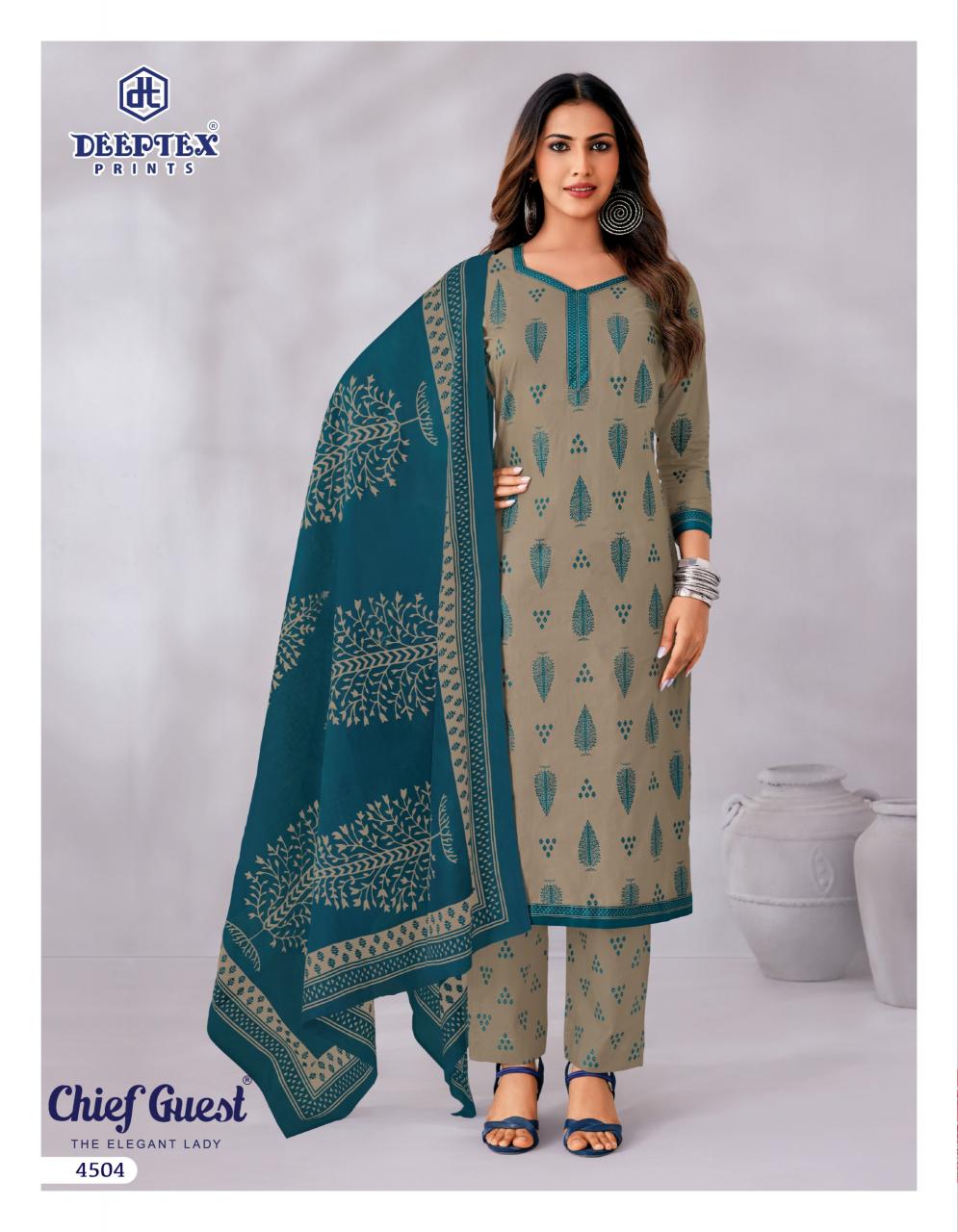 Deeptex Chief Guest Vol 45 – Dress Material Wholesale Catalog