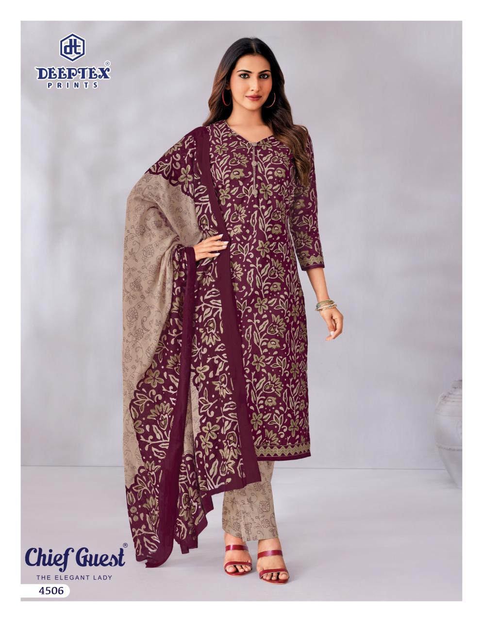 Deeptex Chief Guest Vol 45 – Dress Material Wholesale Catalog