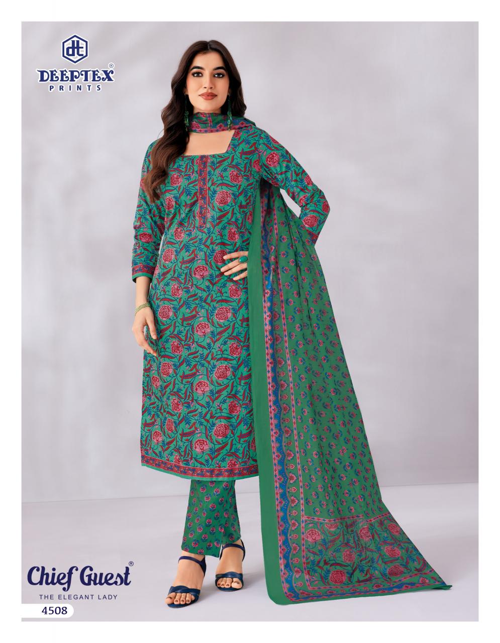 Deeptex Chief Guest Vol 45 – Dress Material Wholesale Catalog