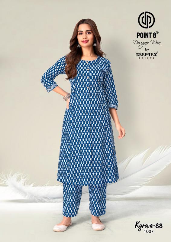 Deeptex Kyrova-88 Vol-1 – A-Line Long Cord Set - Wholesale Catalog