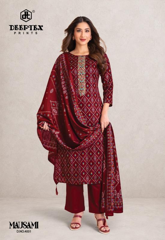 Deeptex Mausami Vol 4 – Dress Material Wholesale Catalog